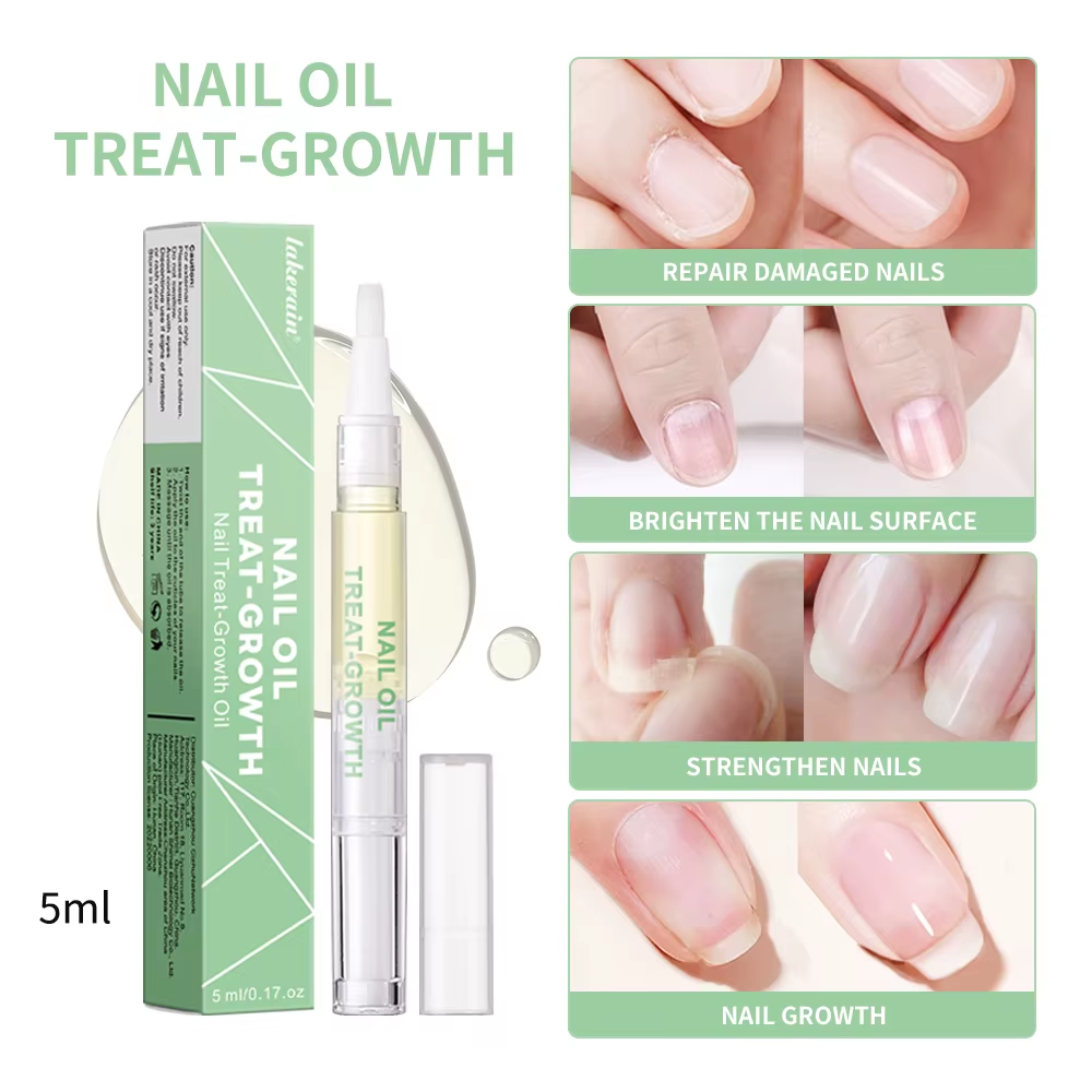Nail Treat -Growth Nail Strengthener Healthy Strong Nail Growth Oil Help Splits Thin Nails Repair Manicure Nail Hardener Polish