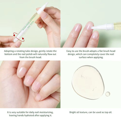 Nail Treat -Growth Nail Strengthener Healthy Strong Nail Growth Oil Help Splits Thin Nails Repair Manicure Nail Hardener Polish